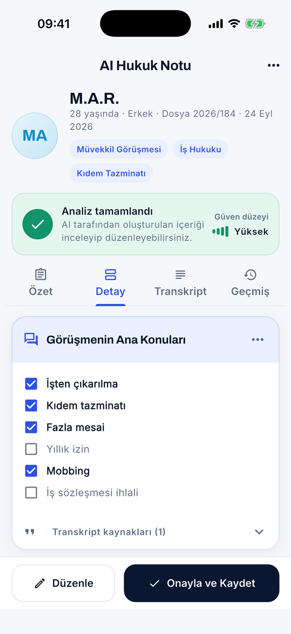 Mobil not ekranı